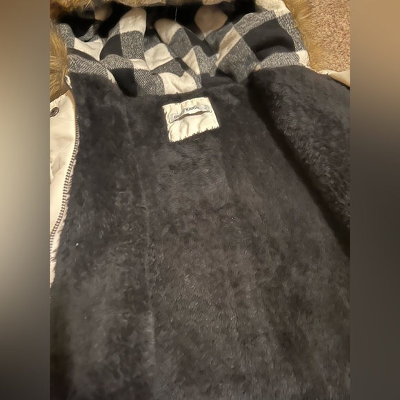 EUC Size SM GRACE KARIN Women's Hooded Fleece Line Faux Fur Jacket with Pockets - Picture 12 of 14